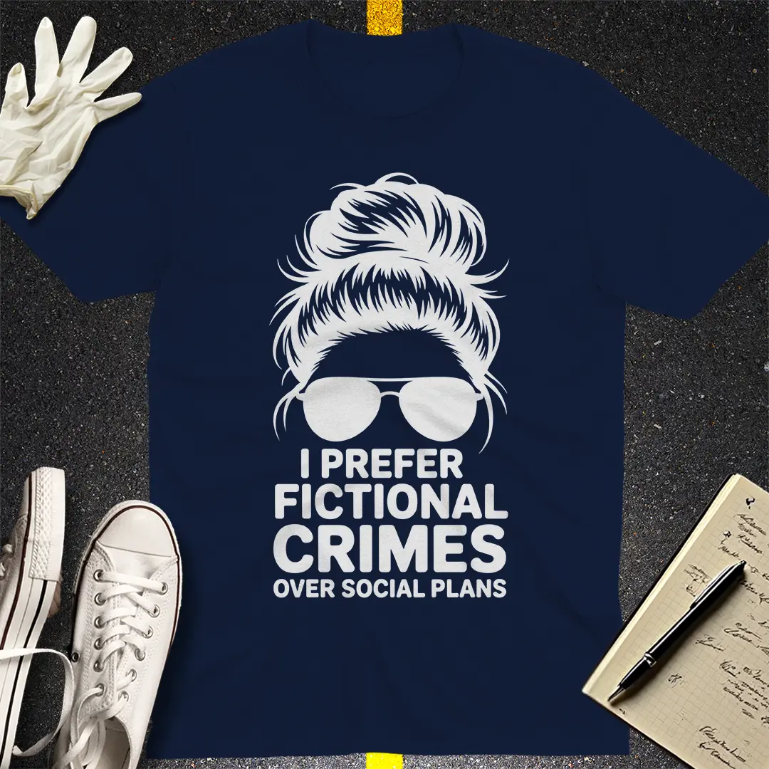 Crows Before Bros T-shirt - Navy