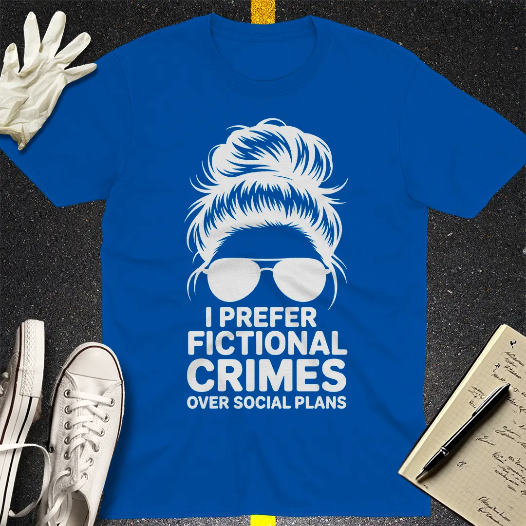 Crows Before Bros T-shirt - Royal