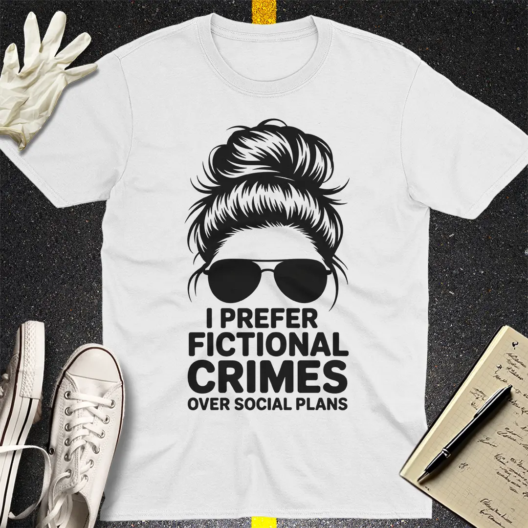 Crows Before Bros T-shirt - White