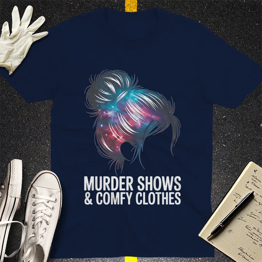 Crows Before Bros T-shirt - Navy
