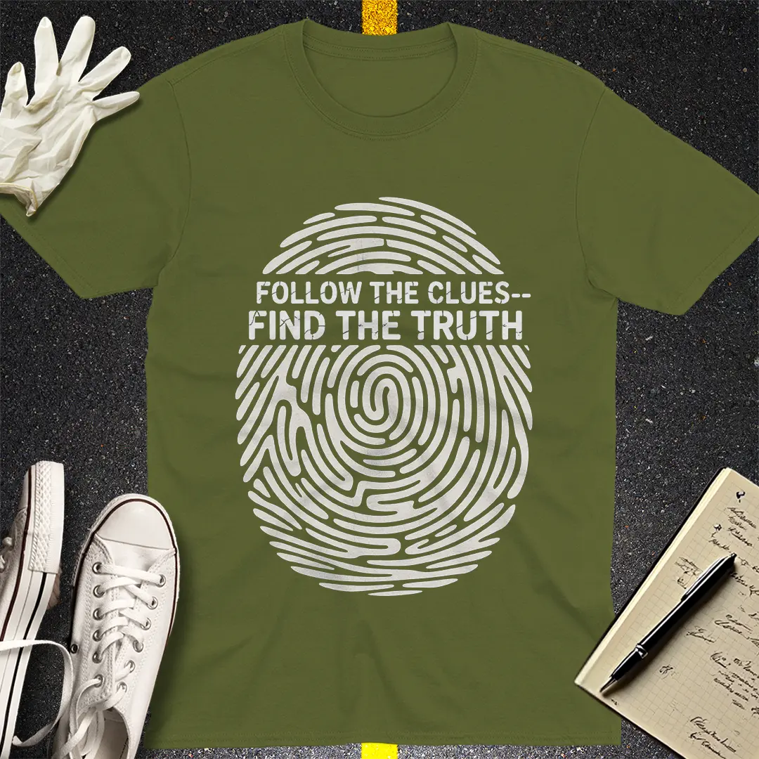 Crows Before Bros T-shirt - Military Green