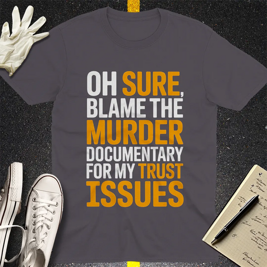 Crows Before Bros T-shirt - Charcoal