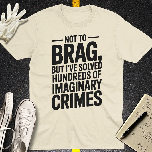 Crows Before Bros T-shirt - Natural