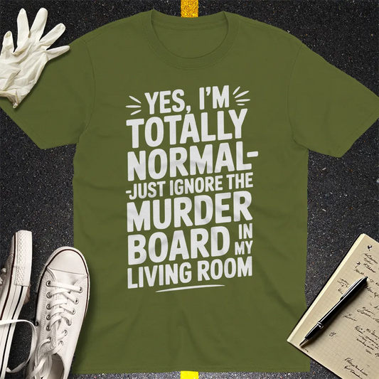 Crows Before Bros T-shirt - Military Green
