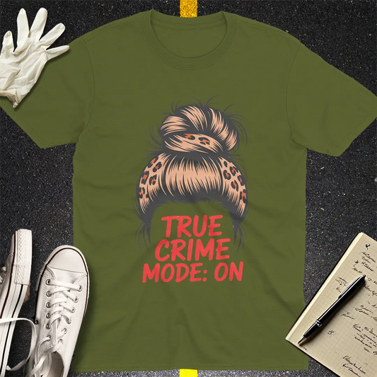 Crows Before Bros T-shirt - Military Green