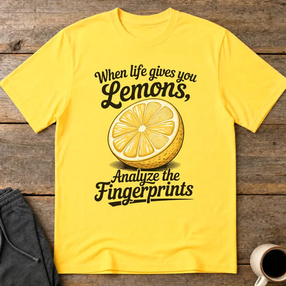 Analyze the Fingerprints T-Shirt - Daisy