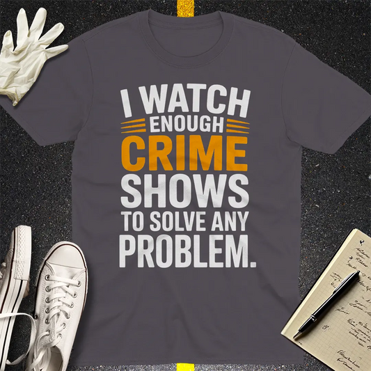 Crows Before Bros T-shirt - Charcoal