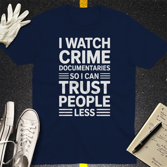 Crows Before Bros T-shirt - Navy