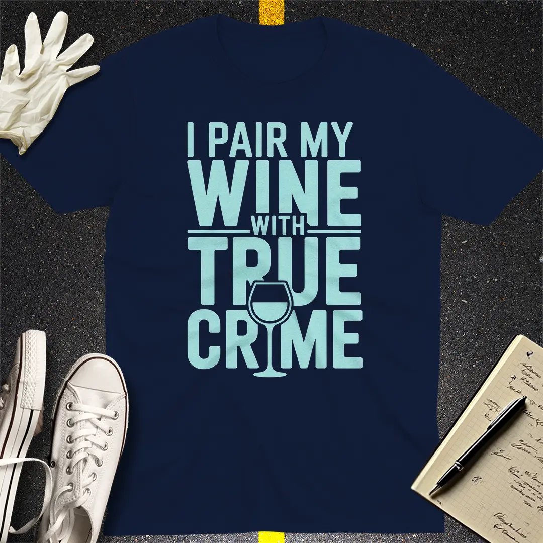Crows Before Bros T-shirt - Navy