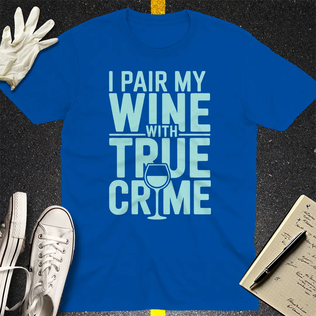 Crows Before Bros T-shirt - Royal