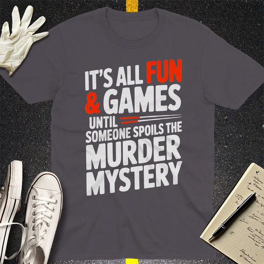 Crows Before Bros T-shirt - Charcoal