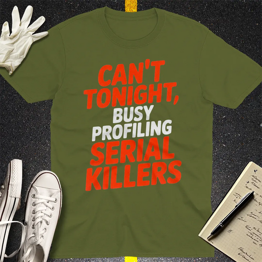 Crows Before Bros T-shirt - Military Green