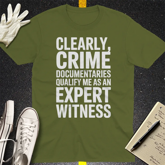 Crows Before Bros T-shirt - Military Green