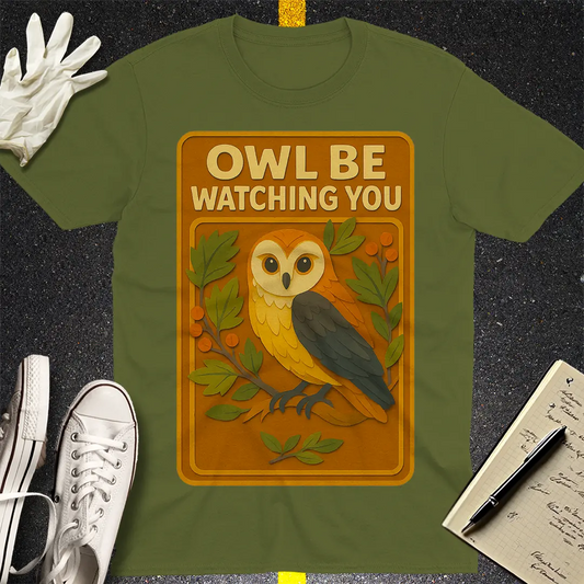 Crows Before Bros T-shirt - Military Green