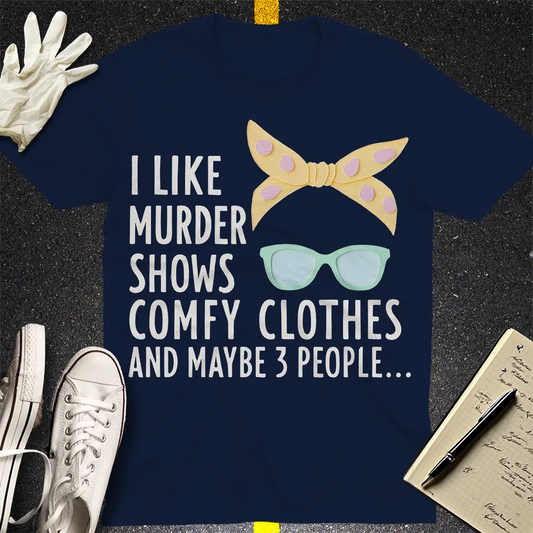 Crows Before Bros T-shirt - Navy