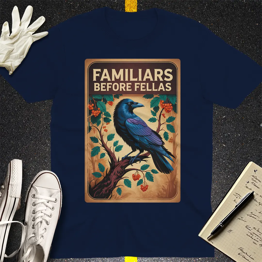 Familiars Before Fellas T-Shirt - Navy