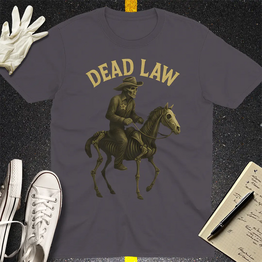 Dead Law T-Shirt - Charcoal