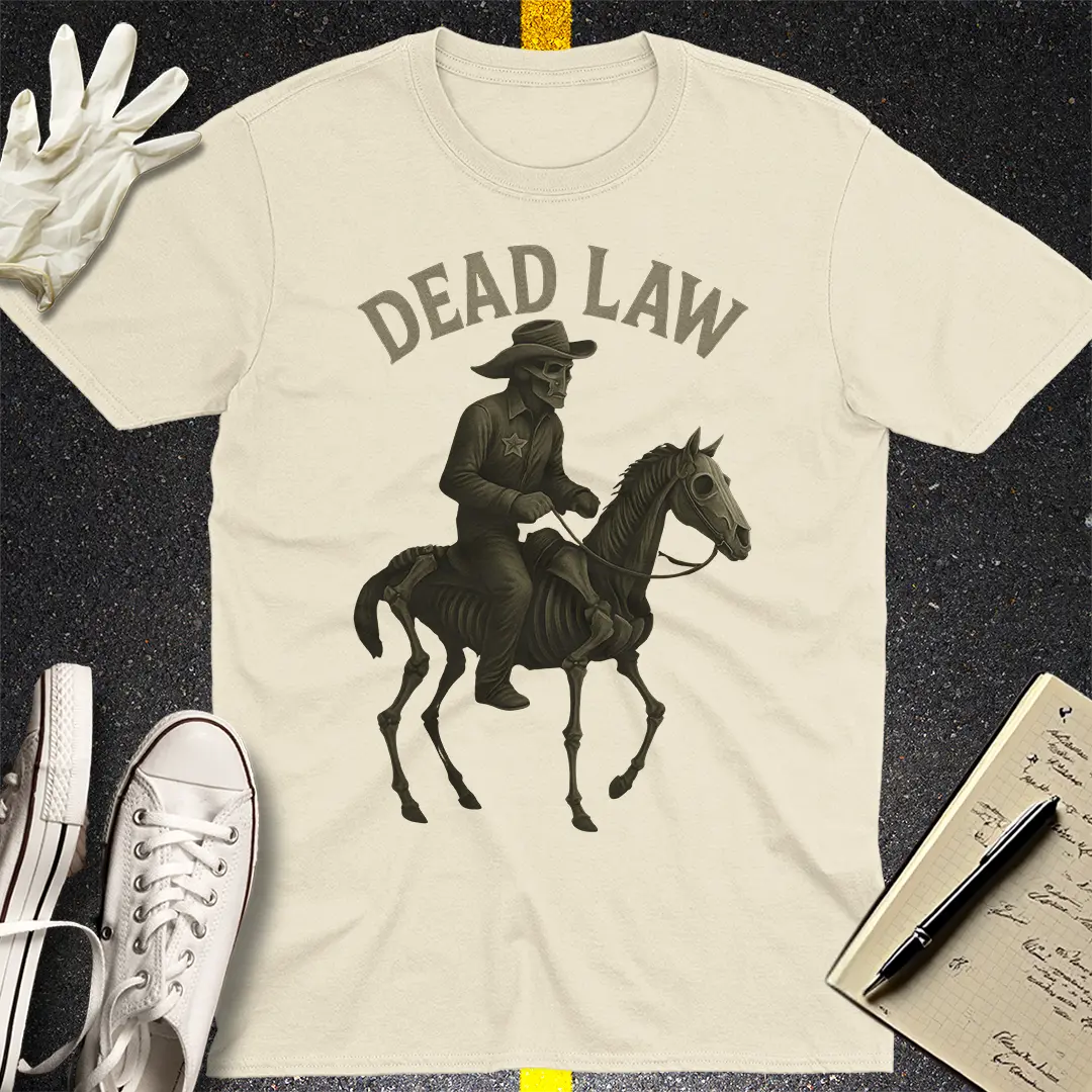 Dead Law T-Shirt - Natural