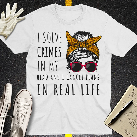 Mom Life Leopard Bandana T-Shirt - White