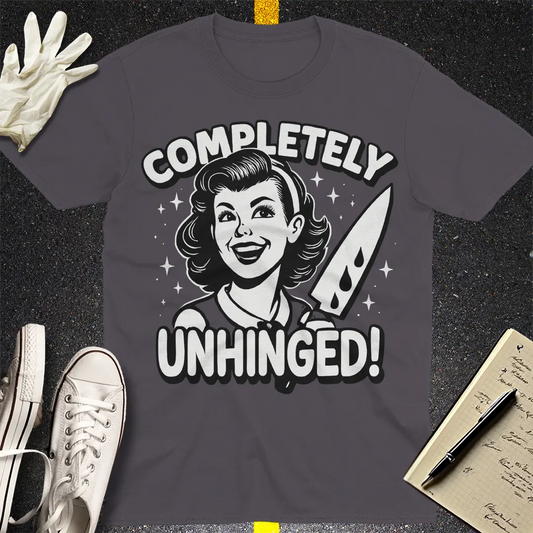 Completely Unhinged T-Shirt - Charcoal