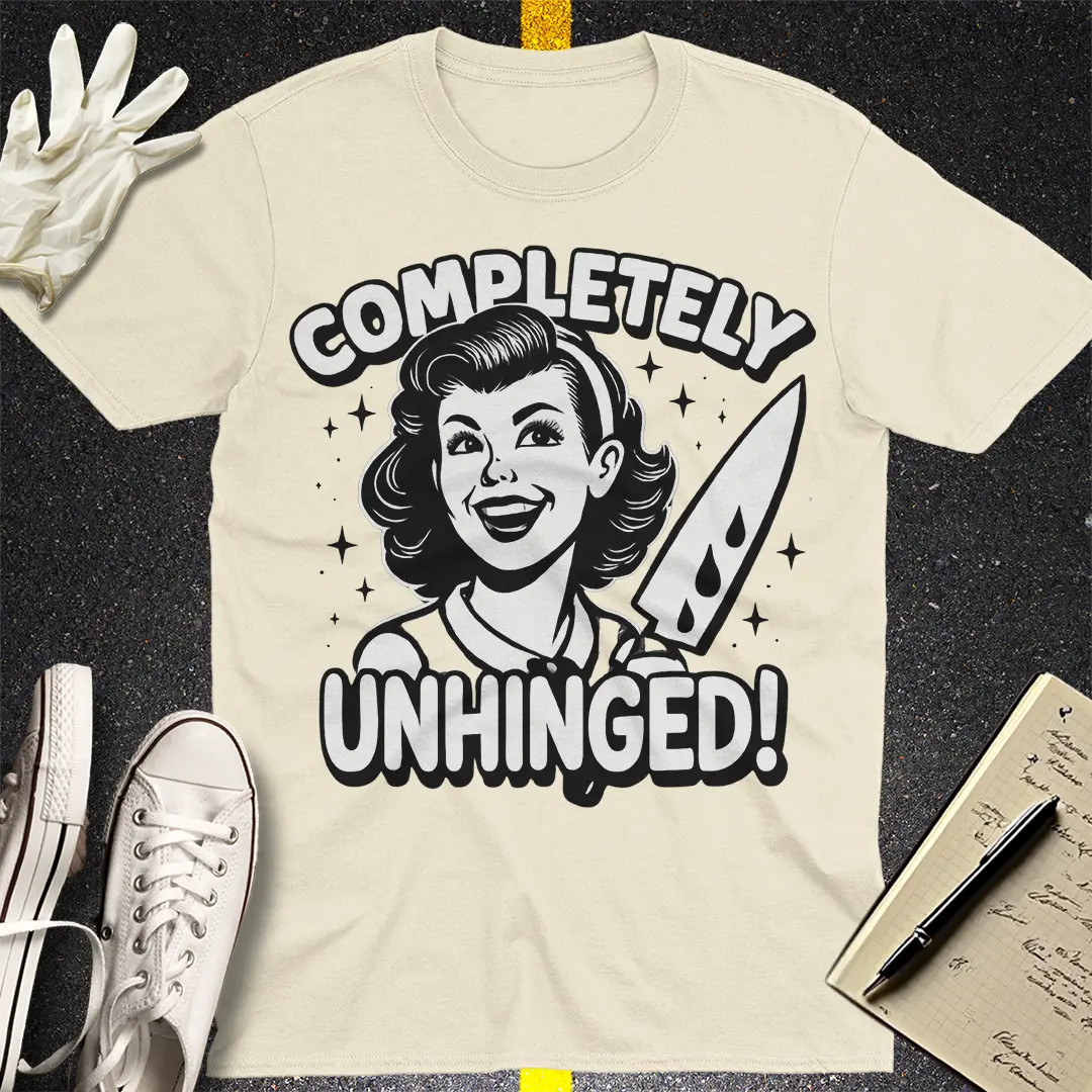 Completely Unhinged T-Shirt - Natural