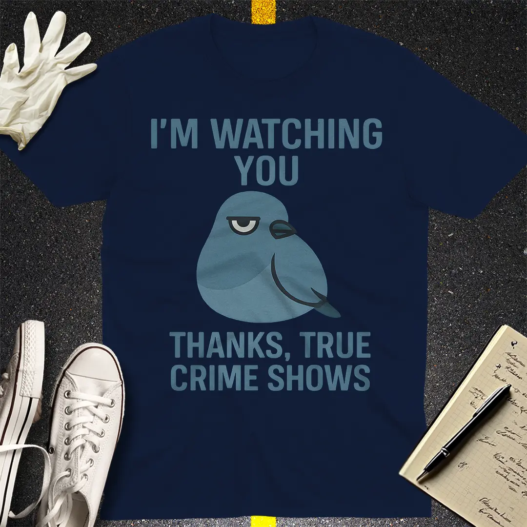 I'm Watching You T-Shirt - Navy