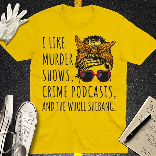 Messy Bun Justice T-Shirt - Daisy
