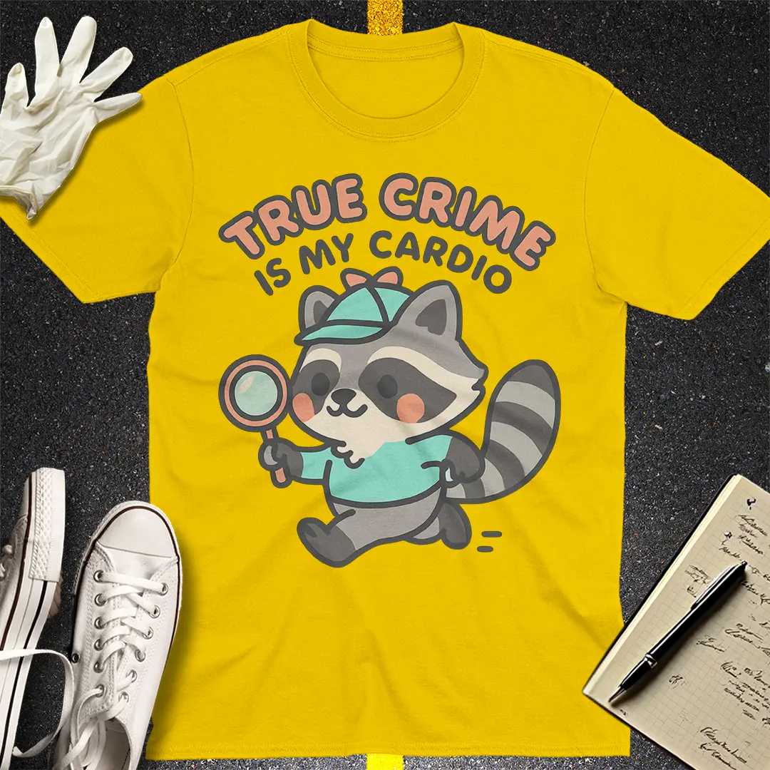 True Crime Cardio T-Shirt - Daisy