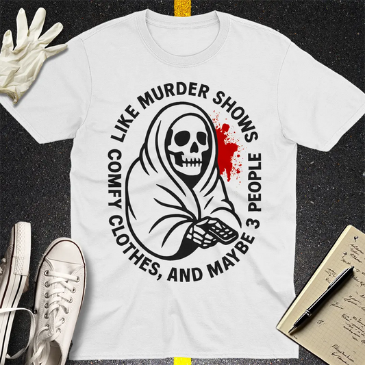 Bloody Justice T-Shirt - White