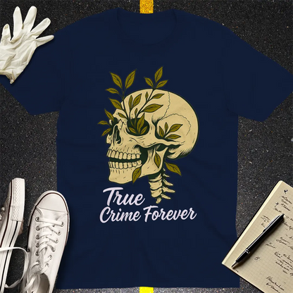 True Crime Forever T-Shirt - Navy