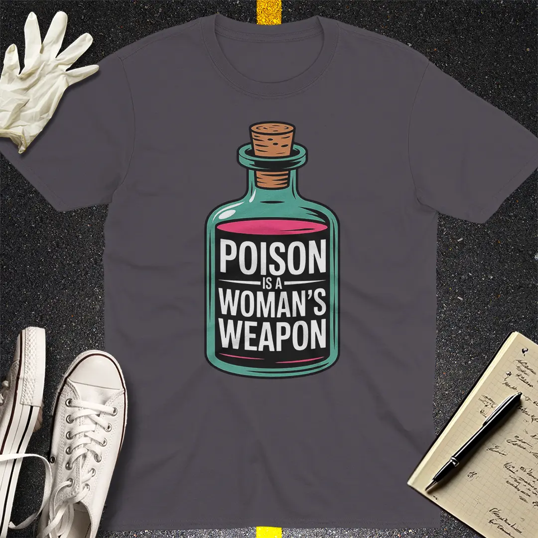 Poison Power T-Shirt - Charcoal