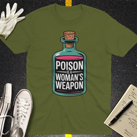 Poison Power T-Shirt - Military Green