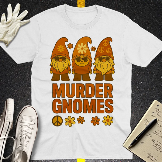 Murder Gnomes T-Shirt - White