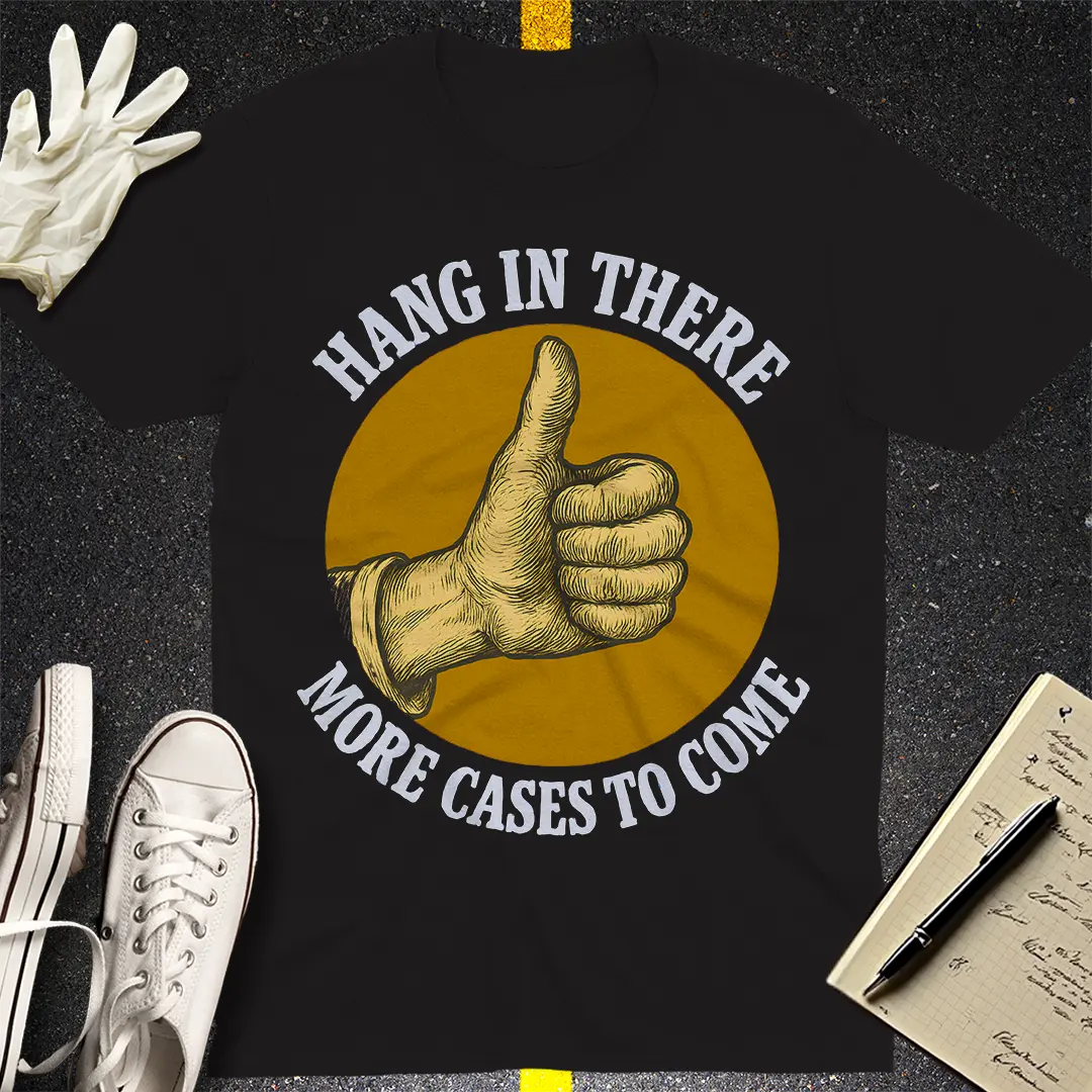 Hang In There T-Shirt - Black