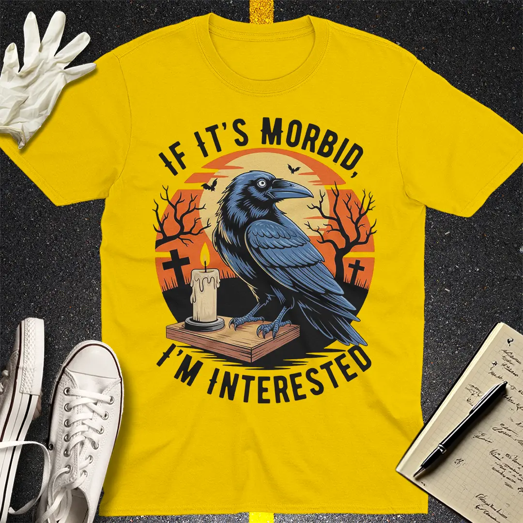 Midnight Raven T-Shirt - Daisy