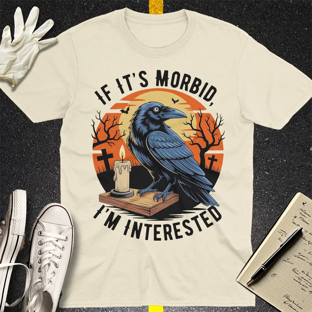 Midnight Raven T-Shirt - Natural
