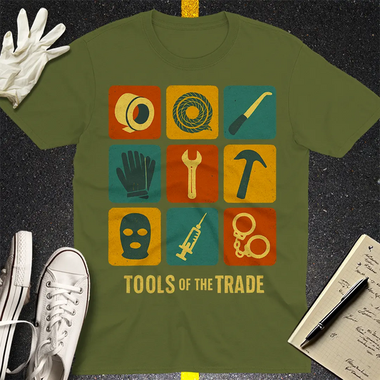 Tools of the Trade T-Shirt - Military Green