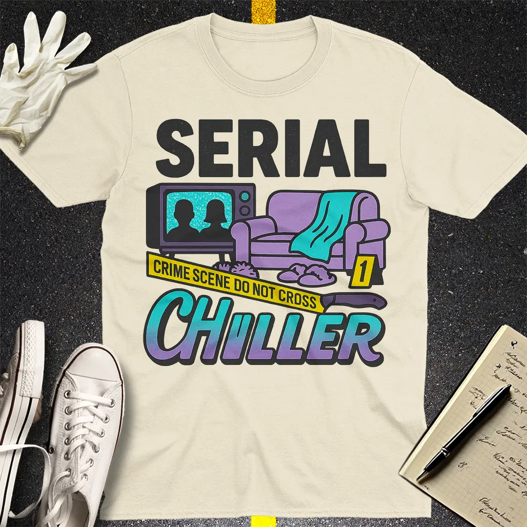 Serial Chiller T-Shirt - Natural