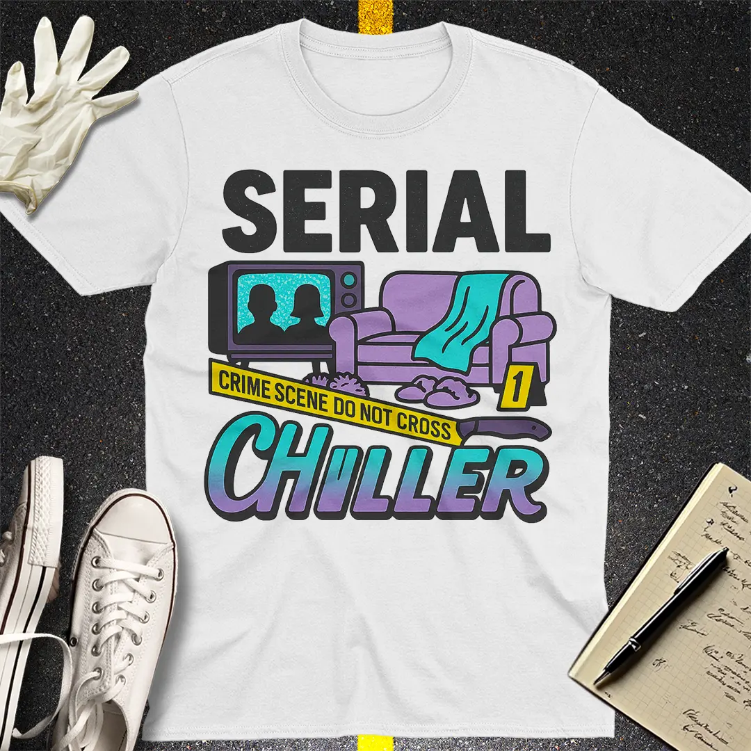 Serial Chiller T-Shirt - White