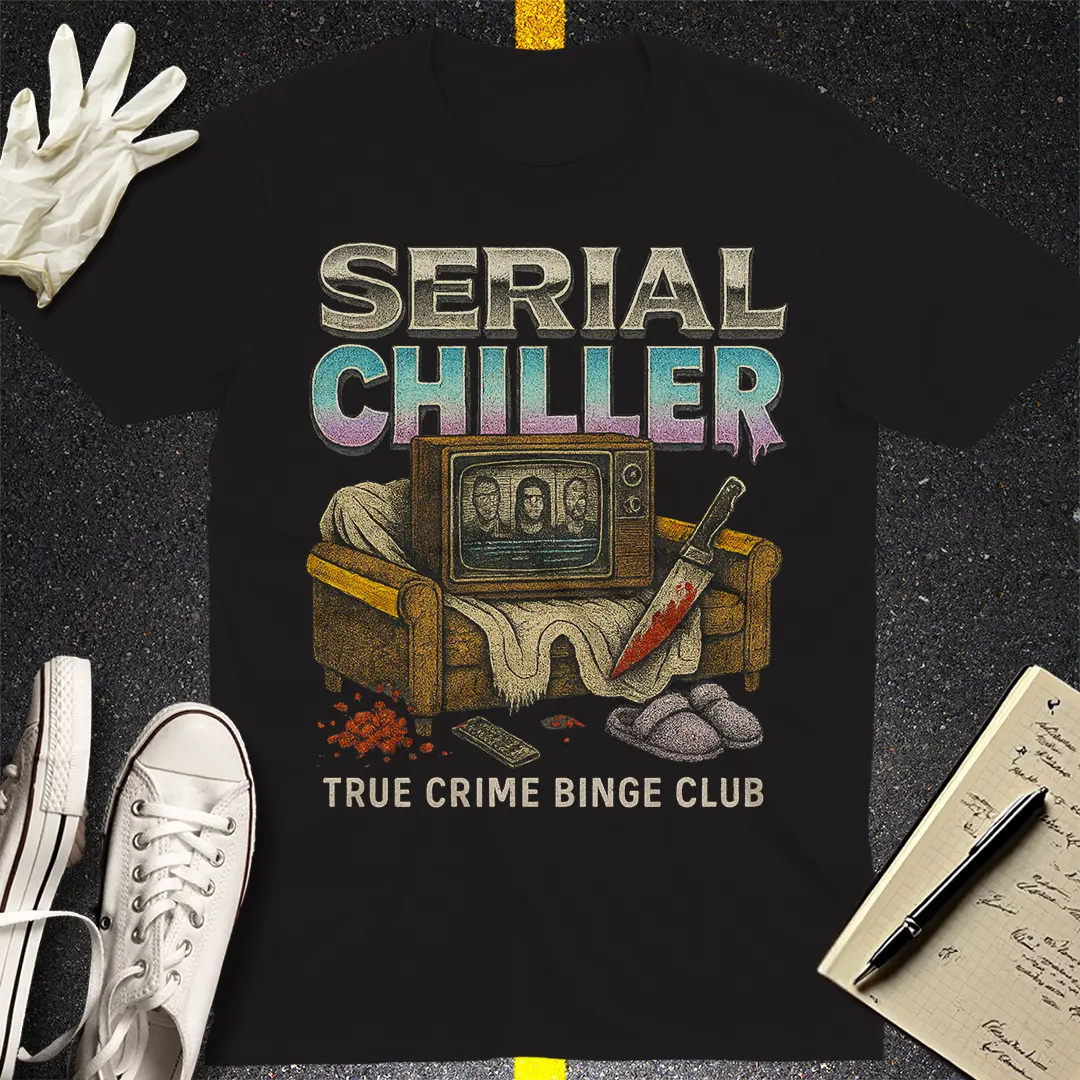 Serial Chiller T-Shirt - Black