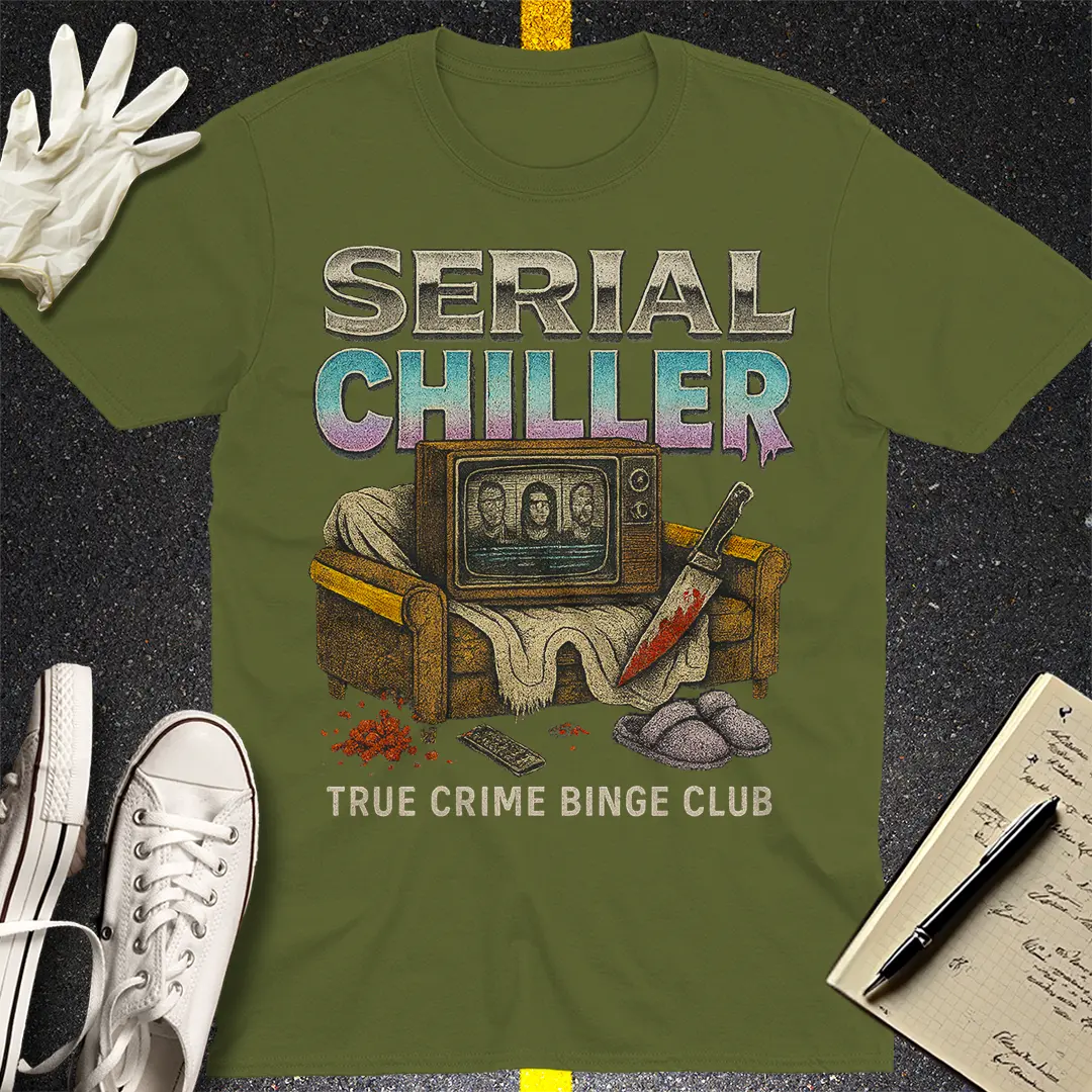 Serial Chiller T-Shirt - Military Green
