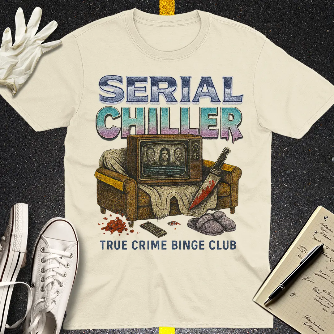 Serial Chiller T-Shirt - Natural