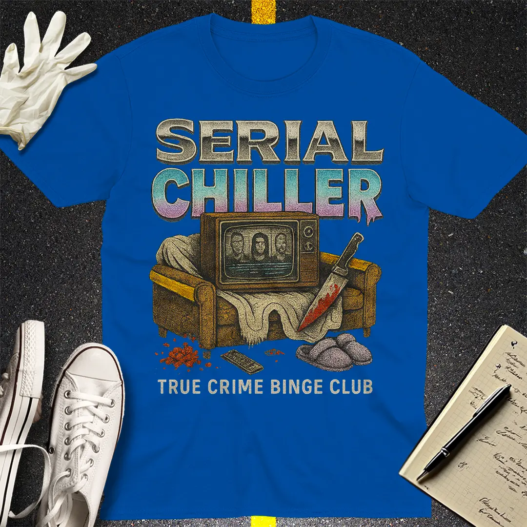 Serial Chiller T-Shirt - Royal