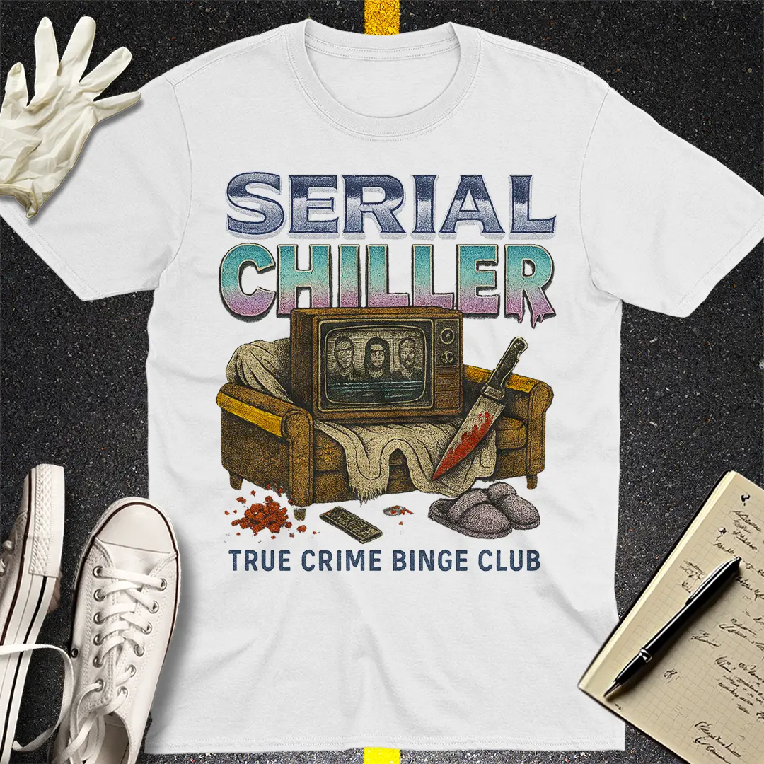 Serial Chiller T-Shirt - White