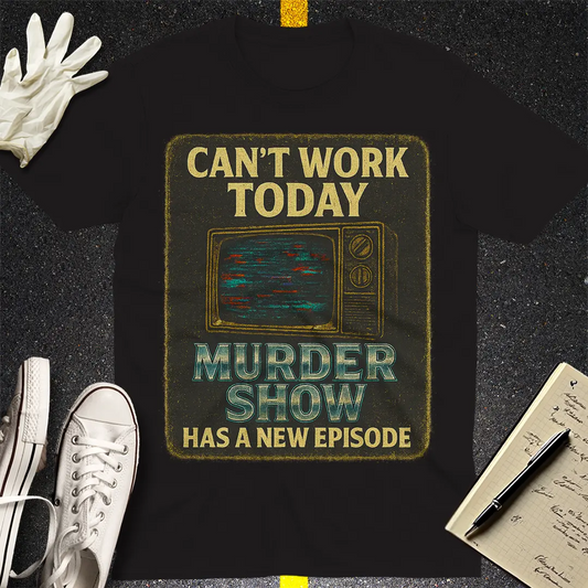 Murder Show Binge T-Shirt - Black