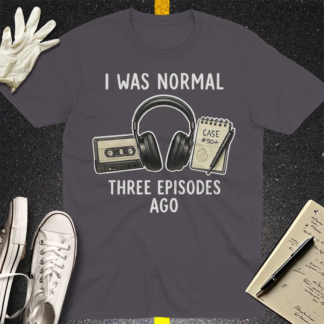 Three Episodes Ago T-Shirt - Charcoal