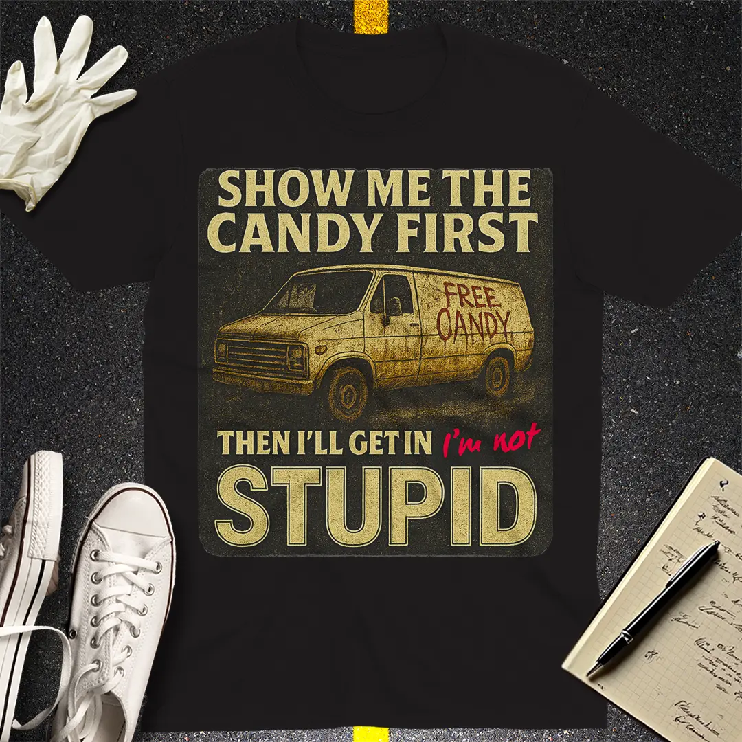 Show Me the Candy T-Shirt - Black