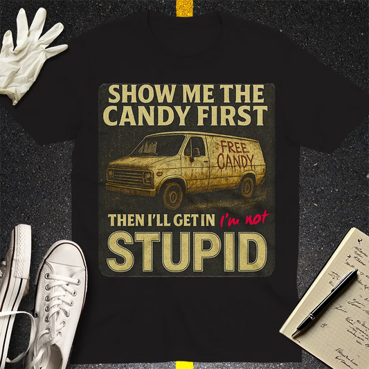 Show Me the Candy T-Shirt - Black