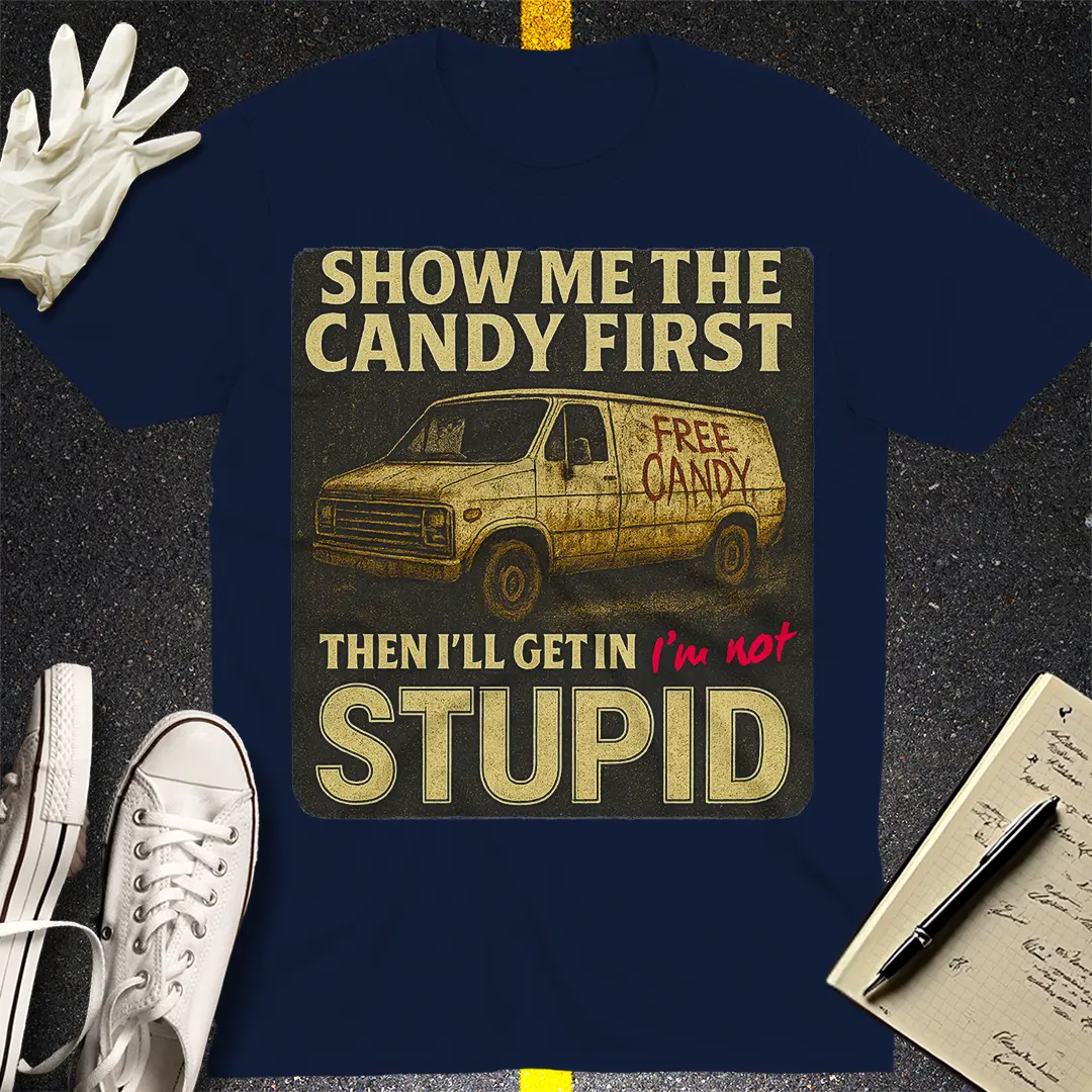 Show Me the Candy T-Shirt - Navy