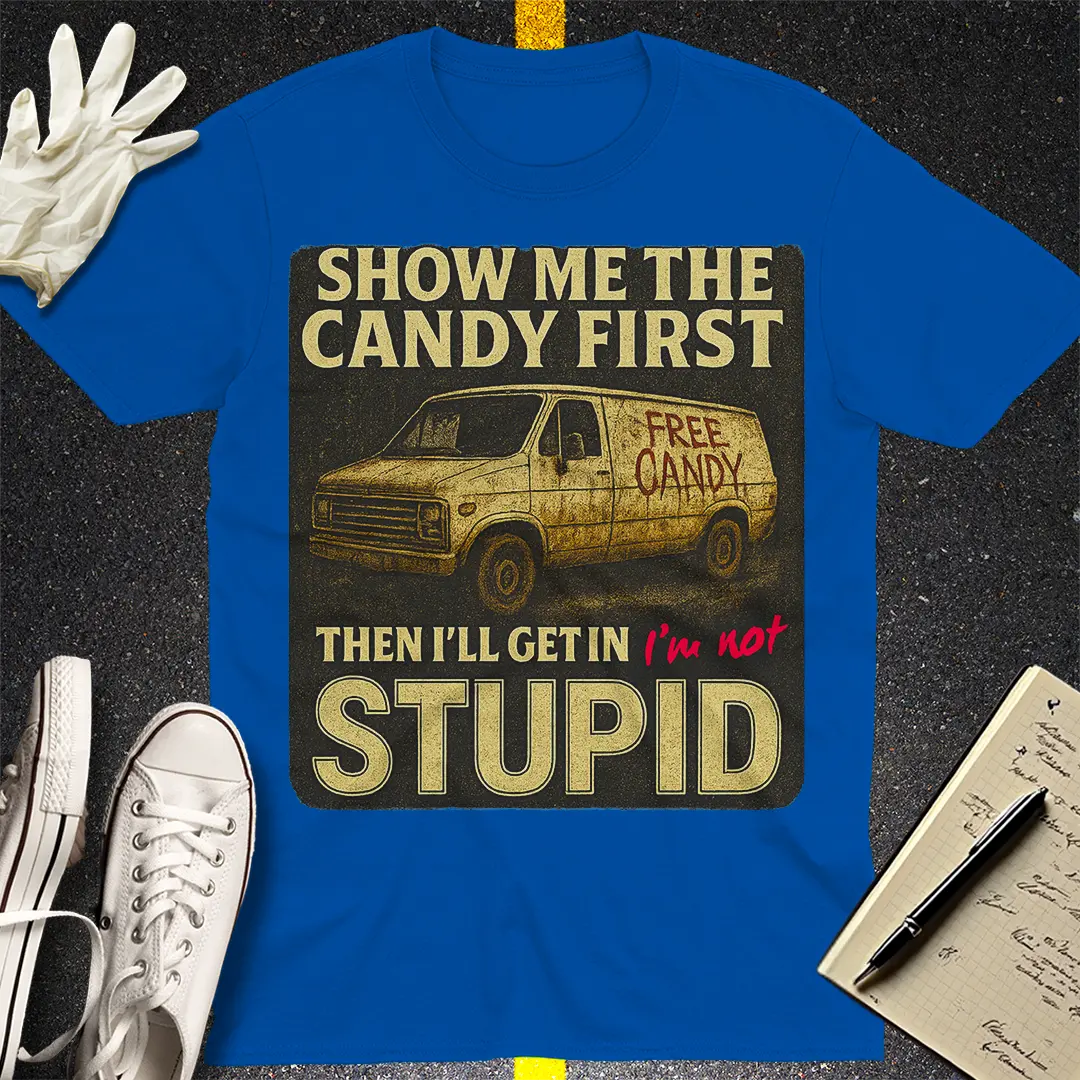 Show Me the Candy T-Shirt - Royal